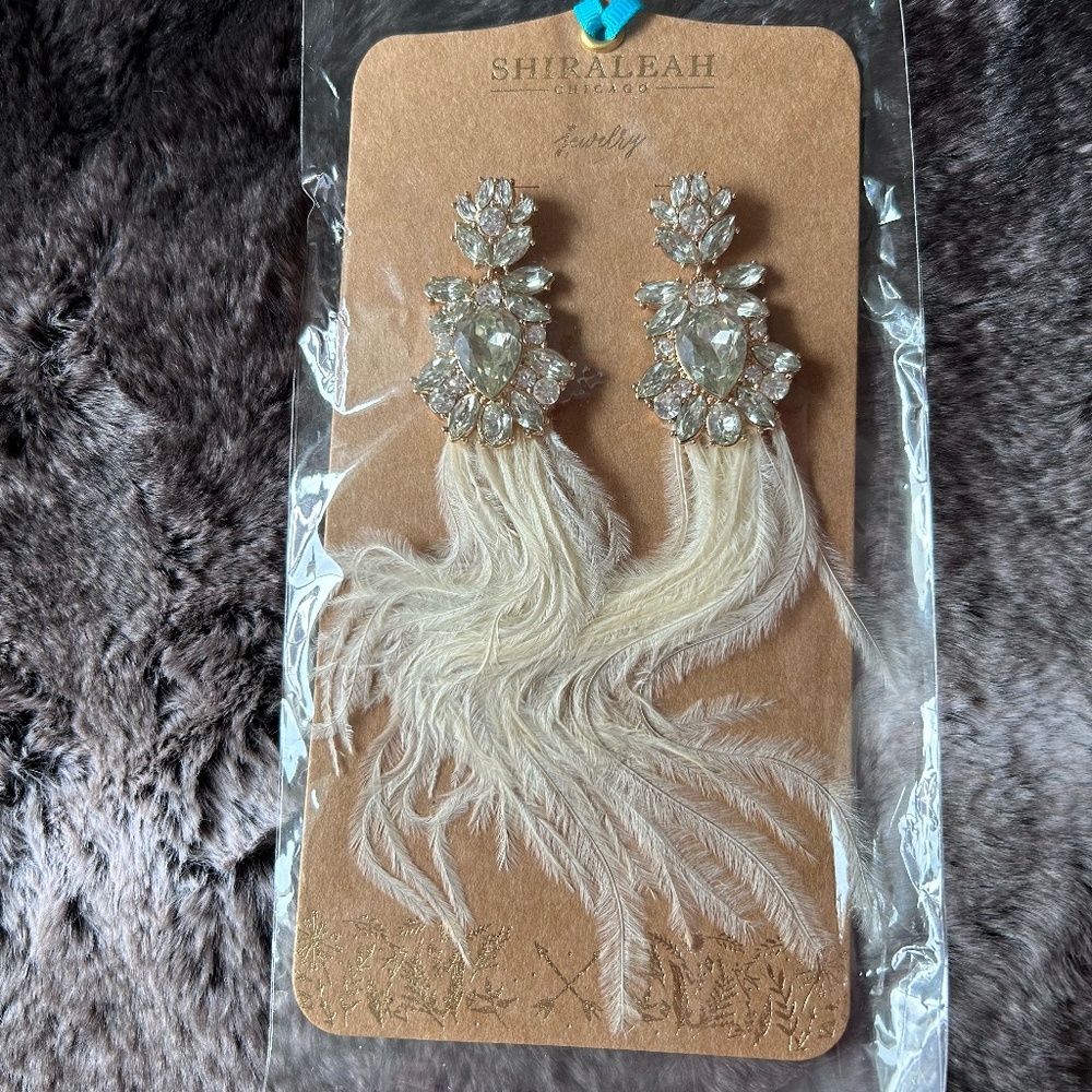 Feathered Earrings